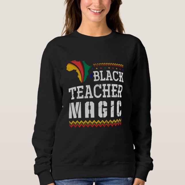 Afro Bhm Black History m Sweatshirt (Vorderseite)