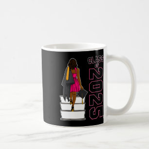 Afro Black Girl Abschluss Cl of Kaffeetasse