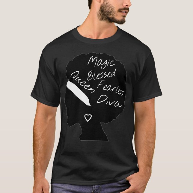 Afro Black History Month 2020 Geschenk T-Shirt (Vorderseite)