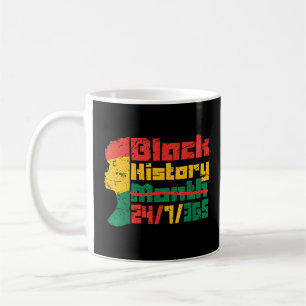 Afro Black History Month 247365 Black African Mela Kaffeetasse