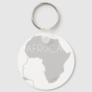 Afro Black Natural Hair Schlüsselanhänger