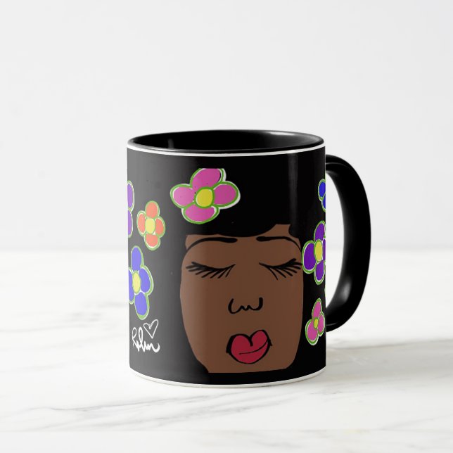 Afro Bliss Tasse (VorderseiteRechts)