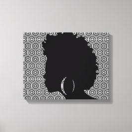 Afro Centric Wrapped Canvas Leinwanddruck