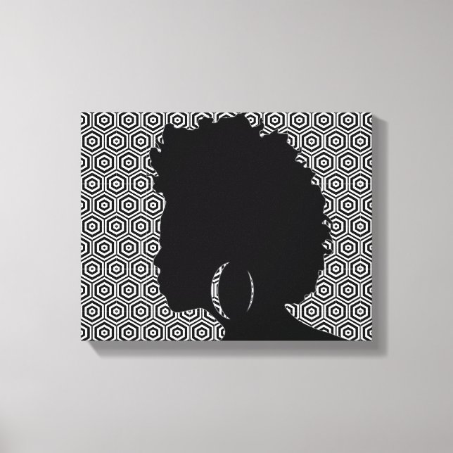 Afro Centric Wrapped Canvas Leinwanddruck (Vorderseite)