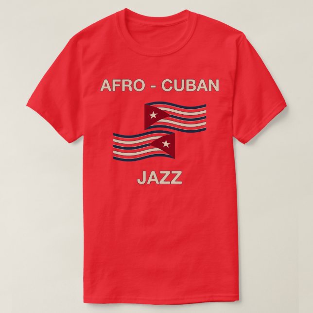 Afro Cuban Jazz T-Shirt (Design vorne)