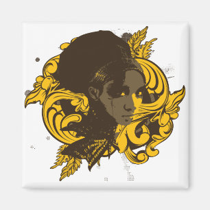 Afro-Diva-Magnet Magnet