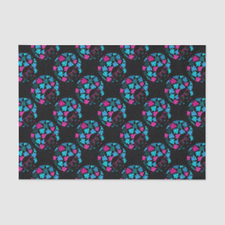 Afro Diva Turquoise & Hot Pink Seidenpapier