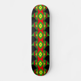 Afro Eccentric 7/8" Skate Board Skateboard