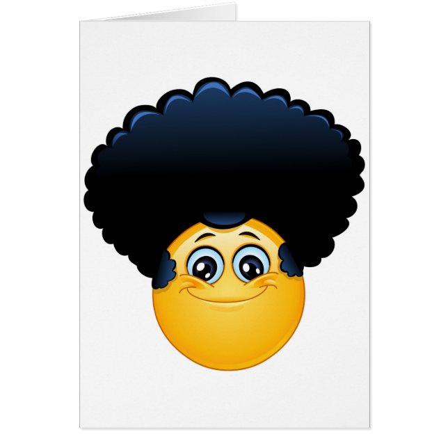 afro emoji (Vorne)