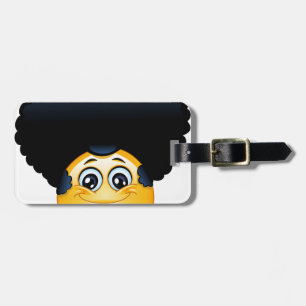 Afro-Emoji Gepäckanhänger