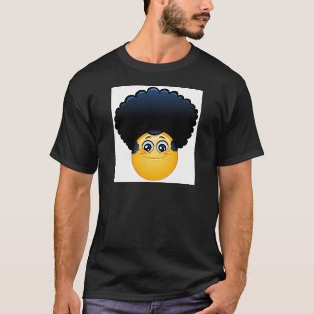 afro emoji T-Shirt (Vorderseite)