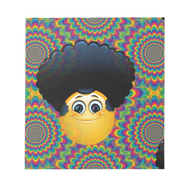 afro emojis notizblock (Vorderseite)