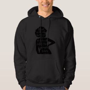 Afro-Frau Christlich Gesegnet Ist Sie Die Geglaubt Hoodie