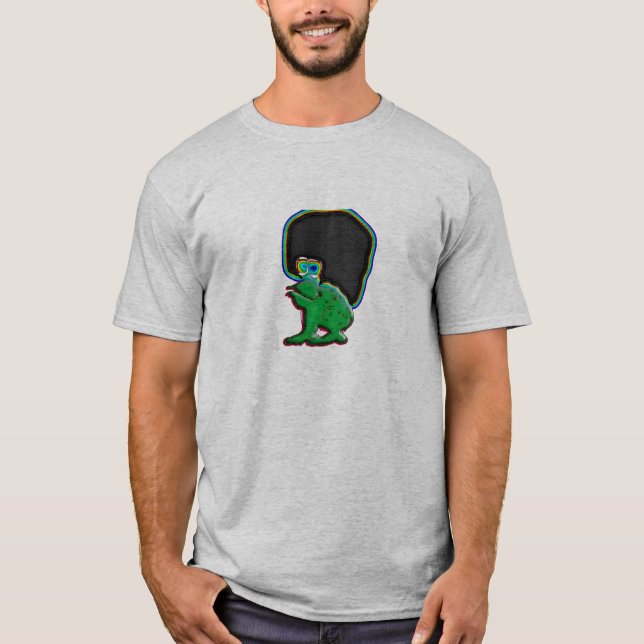 Afro-Frosch T-Shirt (Vorderseite)
