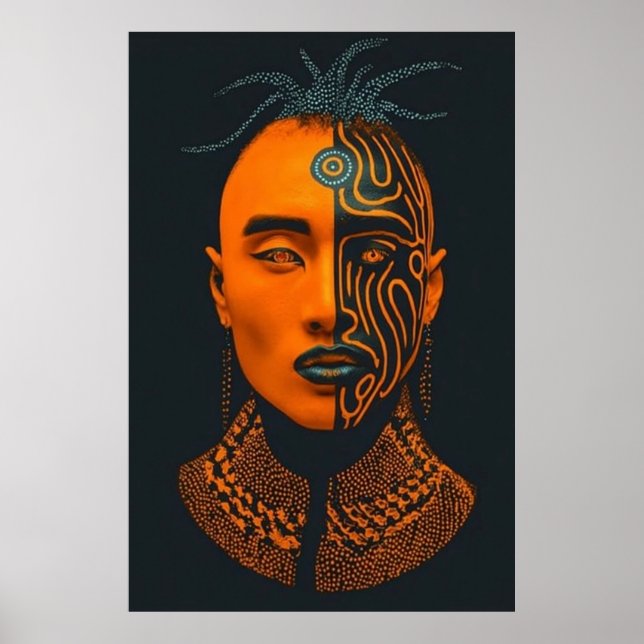 Afro-futuristisch 2 poster (Vorne)