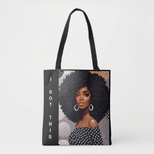 Afro Girl Empowerment-Tasche