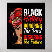 Afro Girl Honoring vergangene Inspirier von Future