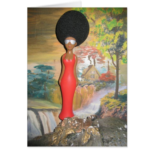 Afro Glam: Eine zeitlose Schönheit (Vorne)