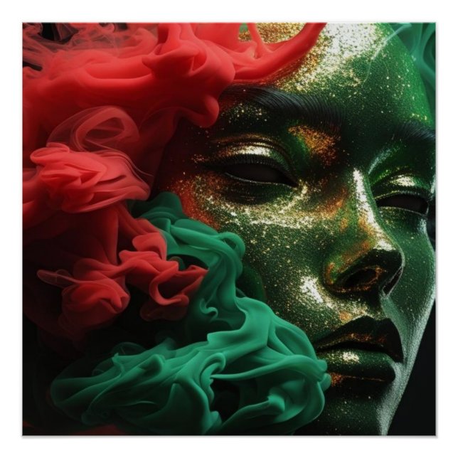 Afro Goddess Poster (Vorderseite)