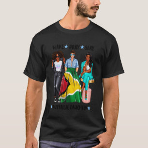 Afro-guyanesisches Tochter-Familie aus Guyana T-Shirt