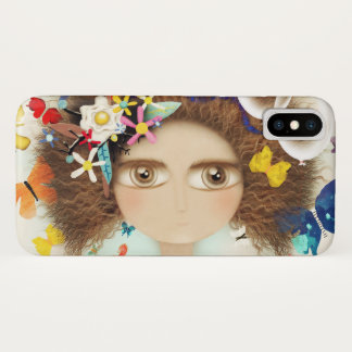 AFRO HAIR RUPYDETEQUILA DOLL HUGE AUGEN FLORAL Case-Mate iPhone HÜLLE