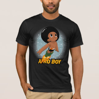 Afro-Junge T-Shirt
