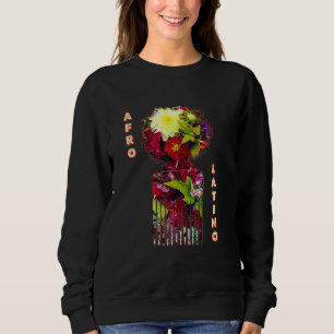 Afro Latina Black Women African Latin Spanish Mela Sweatshirt
