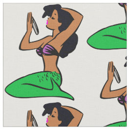 afro latina mermaid stoff