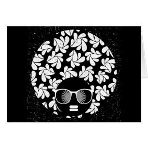 Afro Liebe Schwarz & Weiß