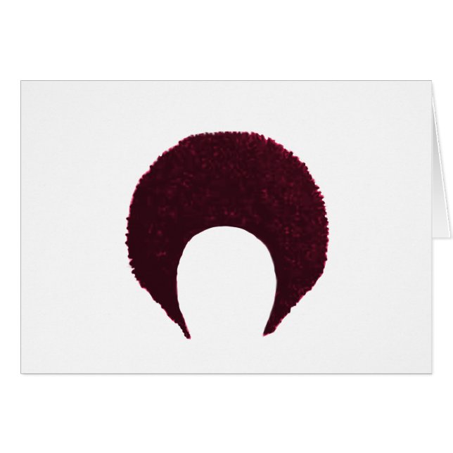 Afro Magenta Das MUSEUM Zazzle Geschenke (Vorderseite (Horizontal))