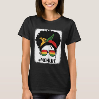 Afro Mama Life Black Mama Mütter D T-Shirt