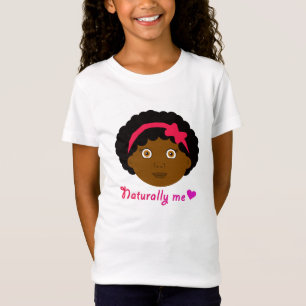 Afro mit Bogen-T - Shirt