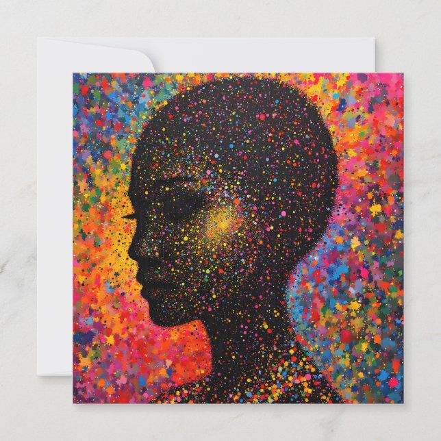 Afro Nebula Whisper – Black History Celebration (Vorderseite)