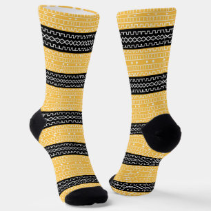 Afro Pop Moderne Mudcloth-Socken Socken