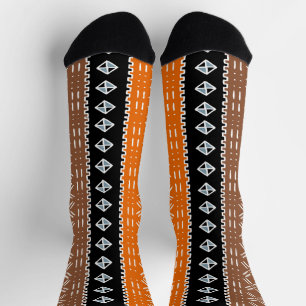 Afro-Pop-Moderne-Mudcloth-Socken Socken