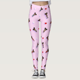 Afro-Puff Leggings