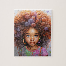Afro Puzzle, 11" x 14", 252 Stück Puzzle