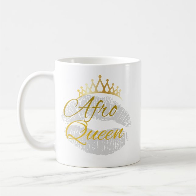 Afro Queen Tasse (Links)