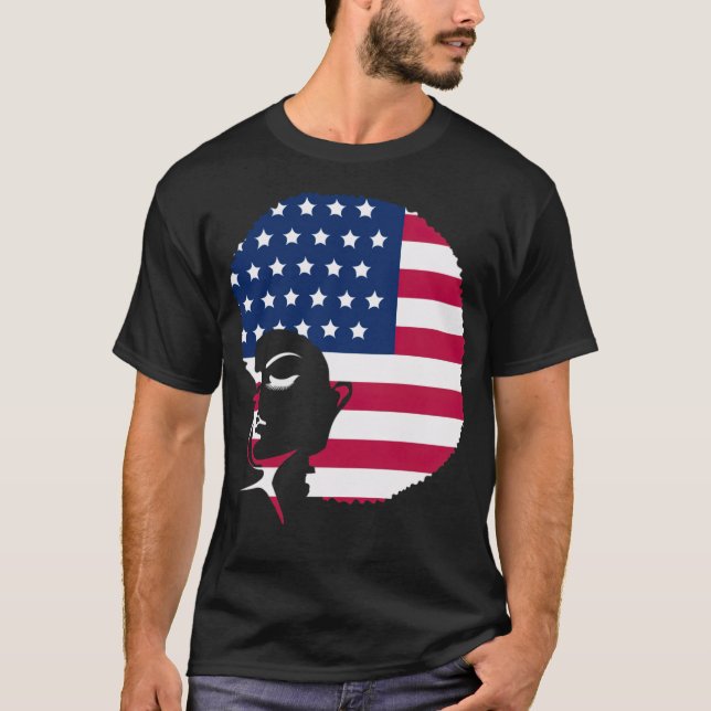 AFRO SPASS KÜNSTLERISCH T-Shirt (Vorderseite)