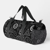 Afro-Tribal-Muster Farbige Abstraktion
