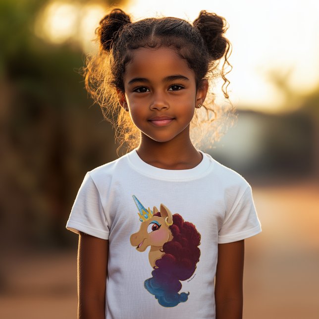 Afro Unicorn | Göttlich das Einhorn T-Shirt (Von Creator hochgeladen)