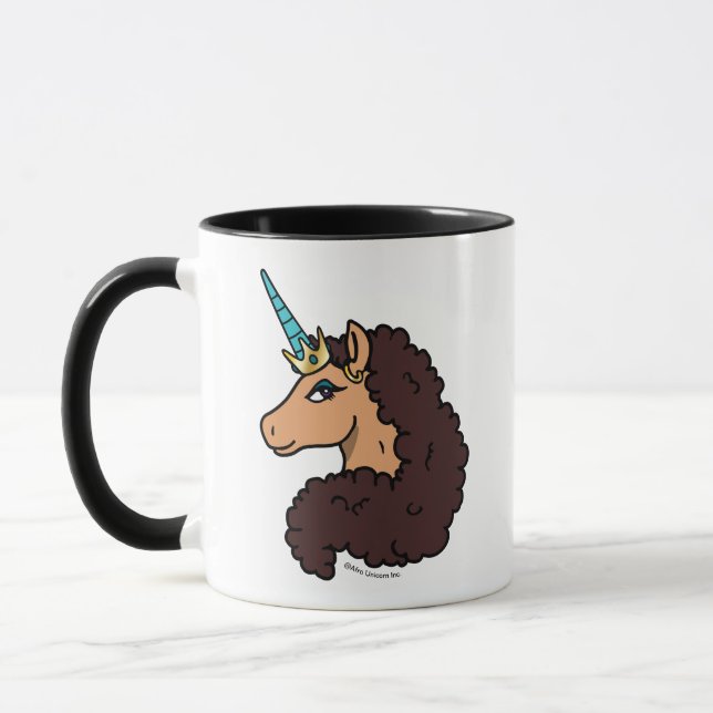 Afro Unicorn | Göttlich Tasse (Links)