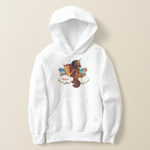 Afro Unicorn "Made of Magic" Trio Design Hoodie