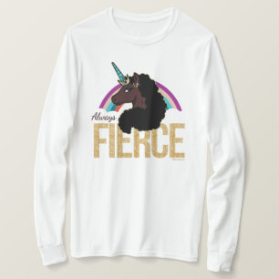 Afro Unicorn   Magical - Always Fierce T-Shirt
