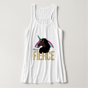 Afro Unicorn Magical - Always Fierce Tank Top