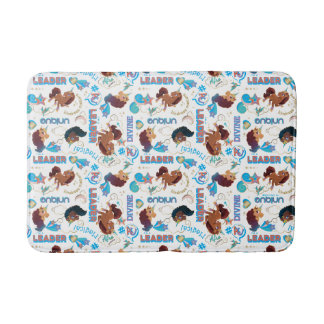 Afro Unicorn Magical Empowerment Muster Badematte