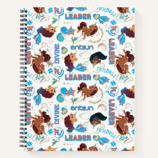 Afro Unicorn Magical Empowerment Muster Notizbuch