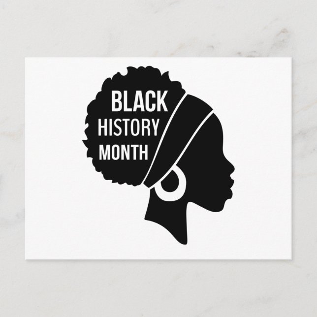 Afro Women Black History Month (2) Einladungspostkarte