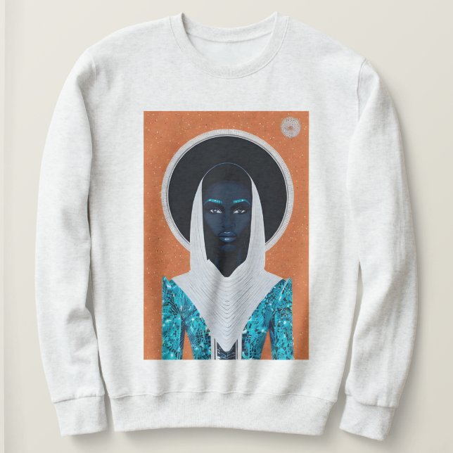 Afro Zukunft Sweatshirt (Design vorne)