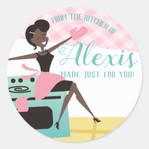 Afroamerikaner aus der Küche der Aufkleber